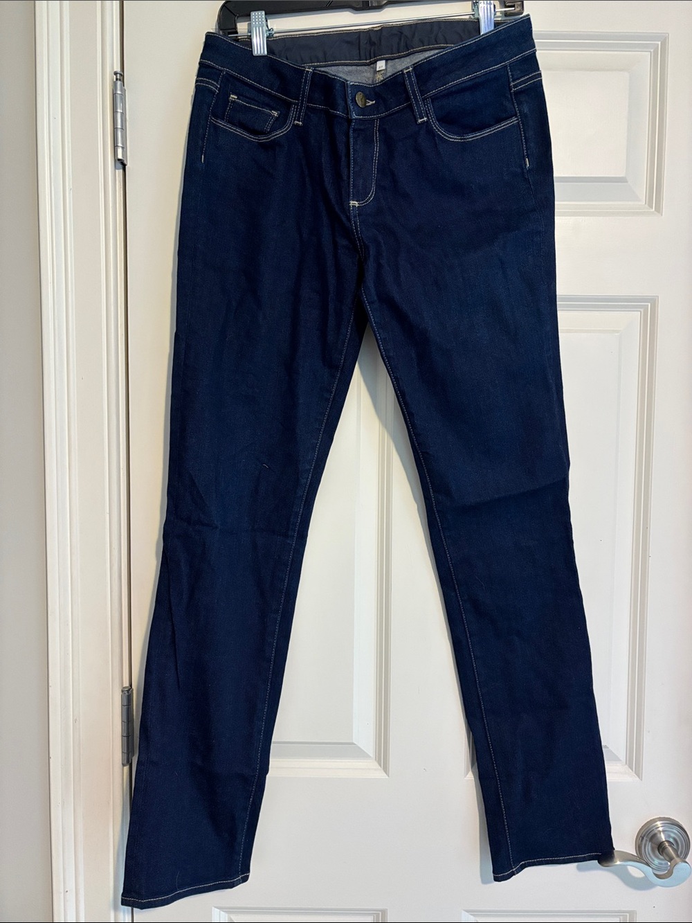 PAIGE MONICA skinny jeans dark Wash stretch Denim women’s size 27